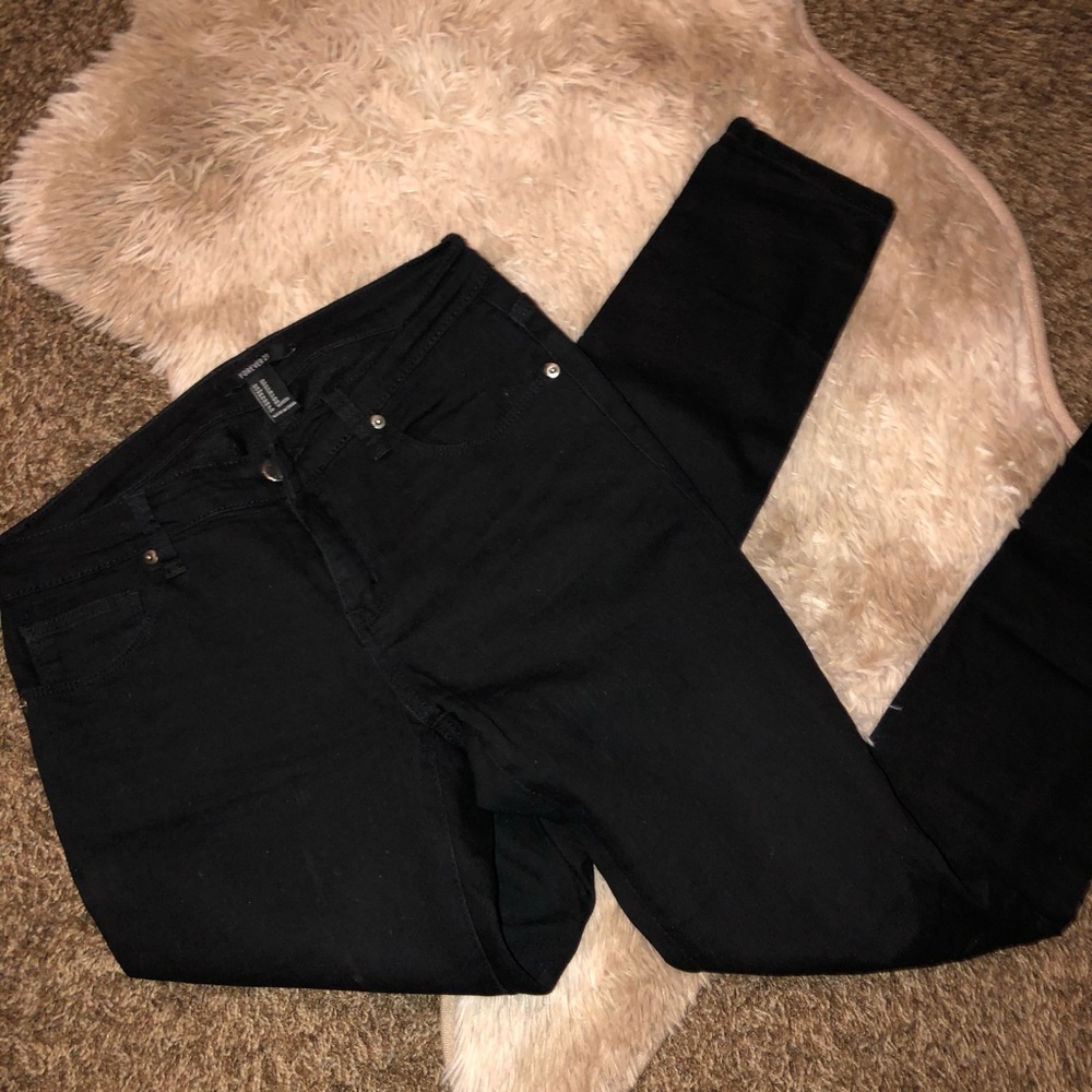 Forever 21 Black Skinny Jeans